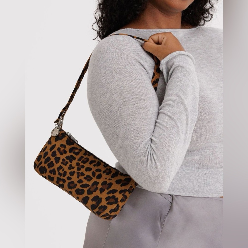 Y2K Leopard Shoulder Bag